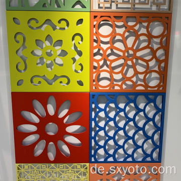 Bestseller Verschiedene Designs Aluminium Perforated Sheet